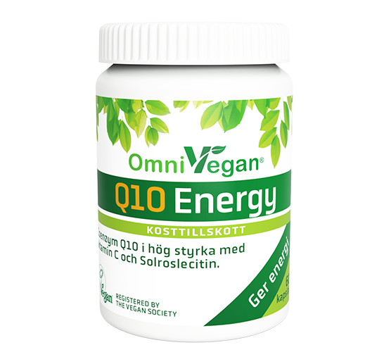 OmniVegan Q10 Energy, 100 mg, 60 kapsl.