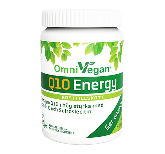 OmniVegan Q10 Energy, 100 mg, 60 kapsl.